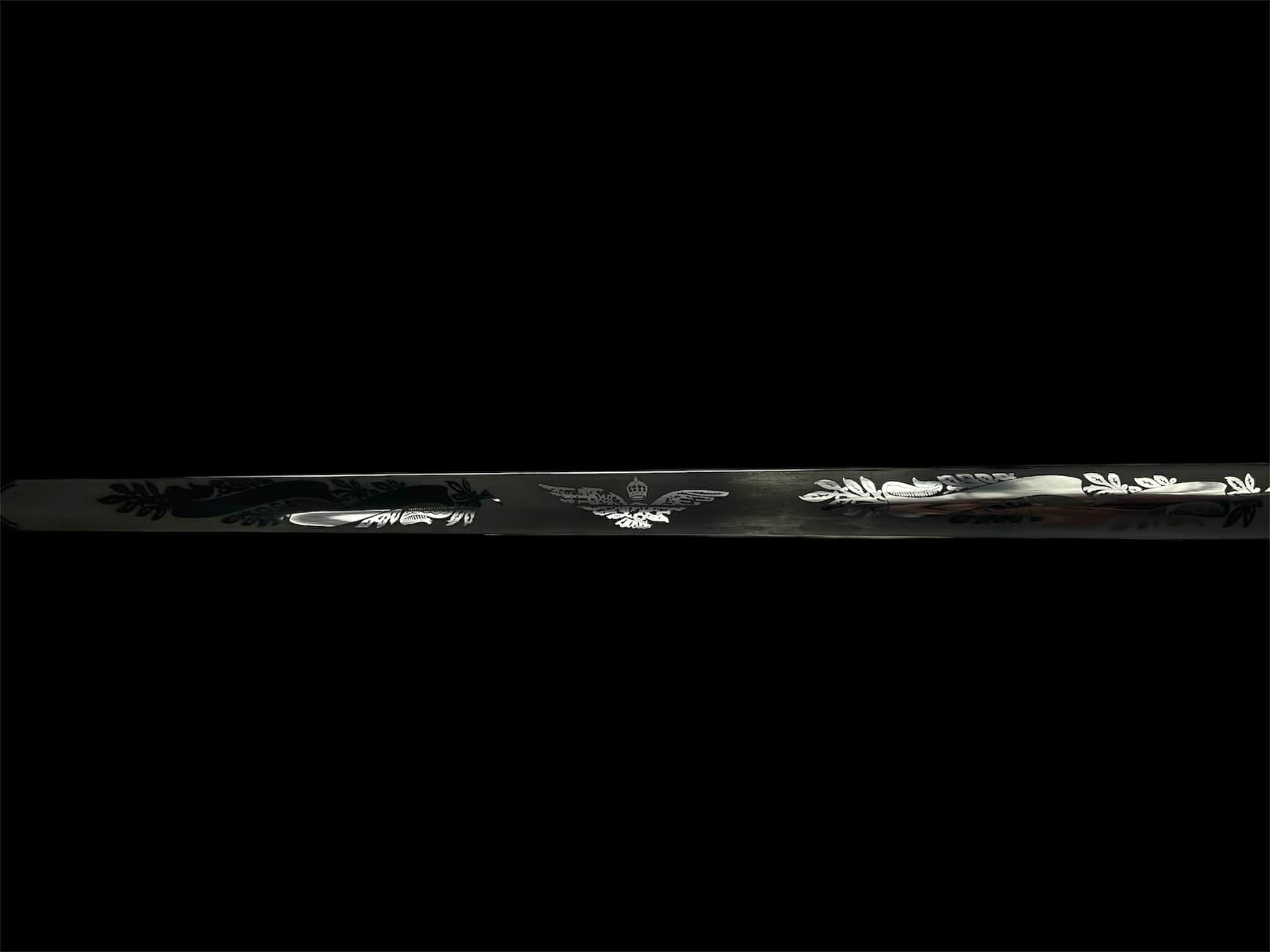 CRIII British RAF Royal Air Force Male Officers Sword and Scabbard