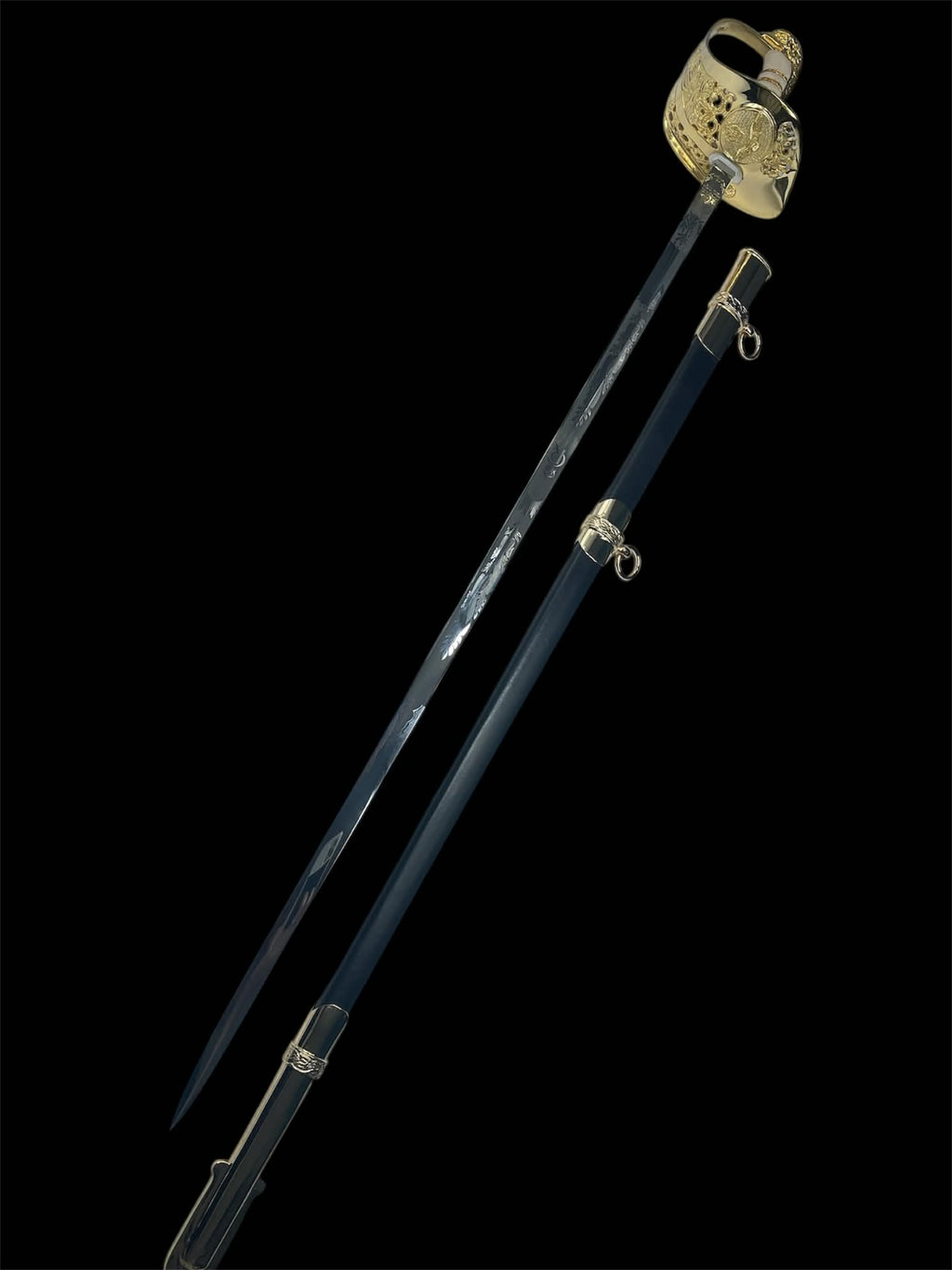 CRIII British RAF Royal Air Force Male Officers Sword and Scabbard